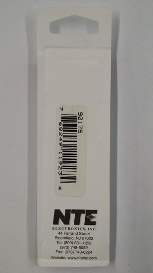 750pf/0.75nf/0.00075uf 1000V Ceramic Disc Capacitor (2Pk)
