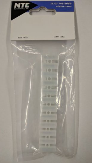 12-Pole 30Amp 300V Euro Terminal Block 10mm Pitch 18-10Awg