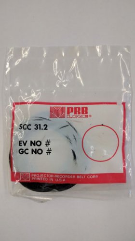 SCC31.2 Square Belt 31" IC, .125" CS, .128" Wall Thickness