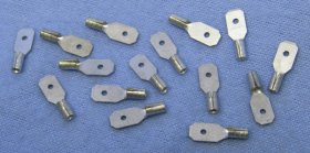 Quick Connect Male Non-Insulated 22-18Awg 0.250" (15Pk)