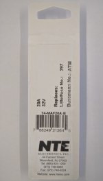 20 Amp Yellow (ATM) Mini-Blade Fuse 32V (5Pk) Fast Acting