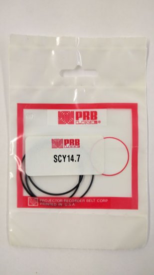 SCY14.7 Square Belt 14.7\" IC, .04\" CS, .04\" Wall Thickness