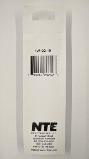 220 Ohm 1 Watt Metal Oxide Film Resistor (10Pk) 2% Tolerance