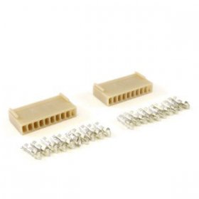 10-Pole 0.1" Center Crimp Type Locking Connecor (2Pk)