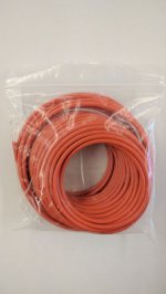 30Ft 16Awg Orange Stranded Automotive Hook Up Wire