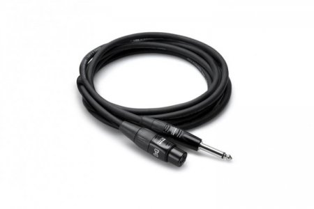 10Ft Pro Microphone Cable REAN XLR3F to 1/4in TS