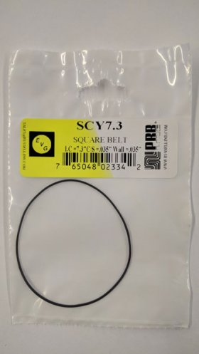 SCY7.3 Square Belt 7.3" IC, .035" CS, .035" Wall Thickness