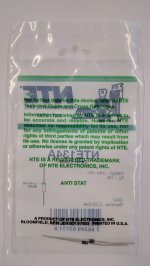 NTE134A Zener Diode (2Pk) 3.6V 1W