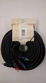 50Ft Component Video Cable 3-RCA