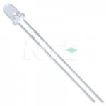 3mm UV/Purple LED 150mcd (5Pk) Water Clear Lens