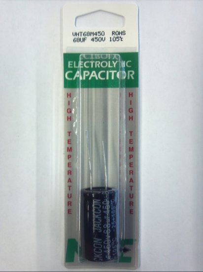 68uf 450V 105°C Radial Lead Electrolytic Capacitor