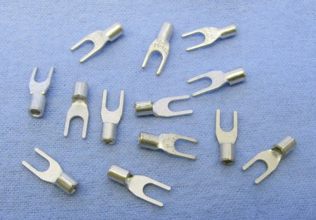 Fork/Spade Non-Insulated 16-14Awg #6 Stud (15Pk)