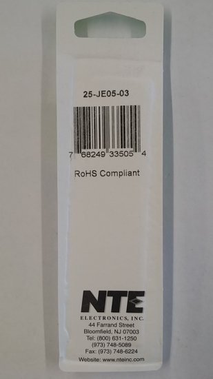 Euro Style Jumper 3 Pole 5/5.08mm Pitch (3Pk)