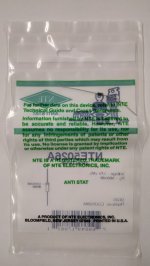 NTE5026A Zener Diode 17.0V 1/2W, DO35