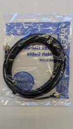 15Ft RG-58A/U Double Shield Cable, PL-259 UHF Plug/Plug