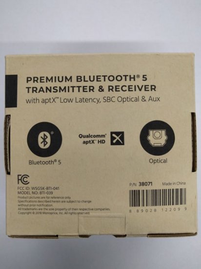 Bluetooth 5 Transmitter & Receiver