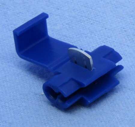 Wire Tap Splice Connector 16-14Awg Blue (8Pk)