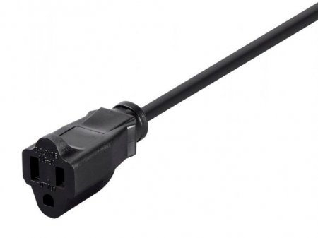 6Ft 14Awg Black Ext Cord SJT 14/3C (5-15P to 5-15R)