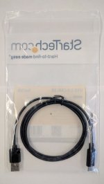 USB-C to USB-A Cable - M/M - 1m (3ft) - USB 2.0