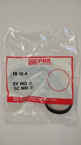 FR10.4 Flat Rubber Belt 10.4" IC, .395" CS, .046" Wall Thickness