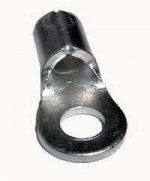 Ring Terminal Non-Insulated 16-14Awg #4 Stud (15Pk)