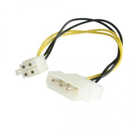 6in LP4 to P4 Auxiliary Power Cable Adapter