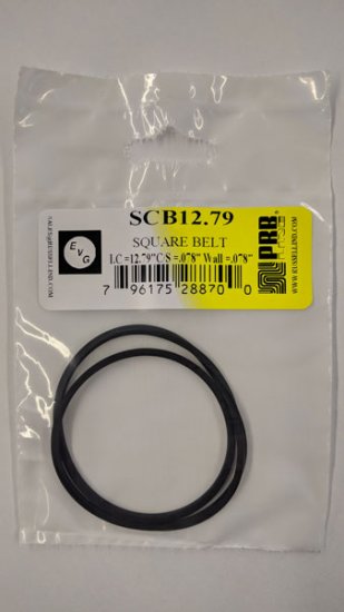 SCB12.79 Square Belt 12.796\" IC, .078\" CS, .078\" Wall Thickness
