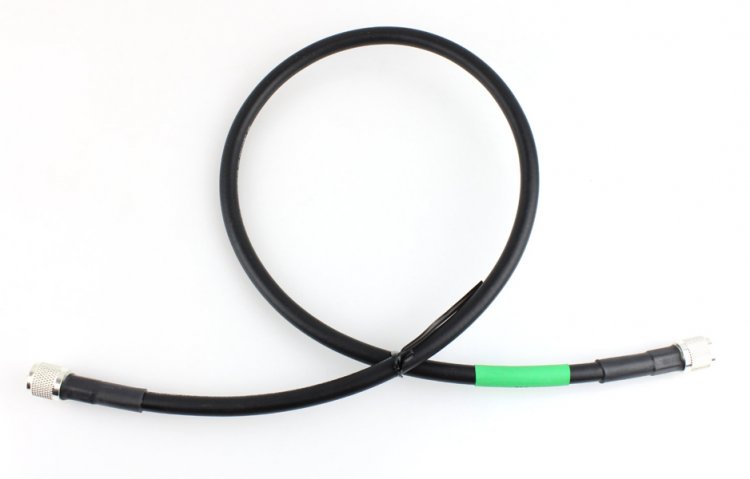 3Ft ABR400-UF Ultra Flex Cable, Silver PL-259 UHF Plug/Plug