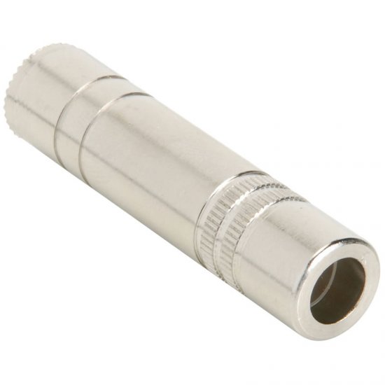 (6.3mm) 1/4\" Mono Jack 2Pk Metal Handle 8mm Opening