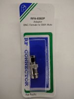 BNC Jack to SMA Plug Adapter