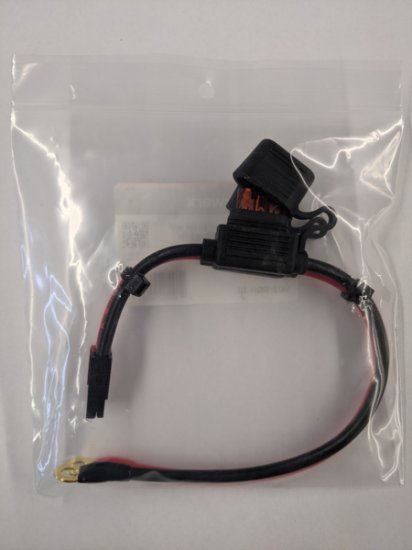 ATC Style Fuse Holder 10 GA with Ring Terminals and Powerpoles