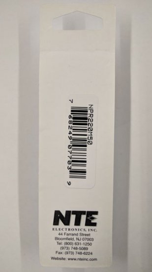 220uf 50V Non-Polar Radial Lead Electrolytic Capacitor