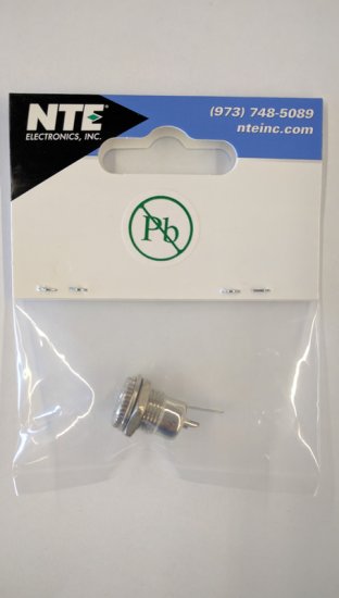 Size N 5.5/2.5mm Coaxial DC Power Jack Panel Mount