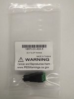 DC Socket (Power Female 2.1 / 5.5mm) to 2-Pin Terminal Adapter