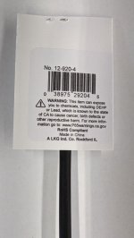 3/16" Black 48" Thin Wall 2:1 Polyolefin Heat Shrink Tubing