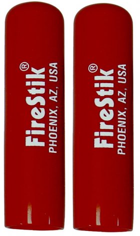 Firestik II Replacement Plastic Tips (2Pk) Red
