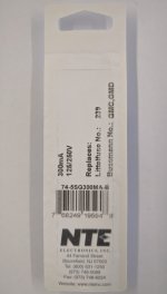 0.3 Amp (300mA) GMD Glass Fuse (5Pk) Slow Blow 5x20mm