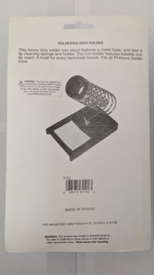 Soldering Iron Holder