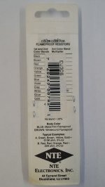 3.6 Ohm, 1/8W, 2% Metal Film Flameproof Resistor (6Pk)