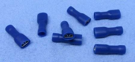 Quick Connect Female Fully-Insulated 16-14Awg 0.187" (10Pk)Vinyl