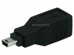 USB 2.0 B Female/Mini B5 Male Adapter