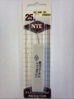 0.62 Ohm 25W Cermet Power Wirewound Resistor 5% Tolerance