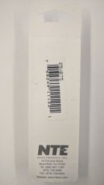 75 Ohm 25W Cermet Power Wirewound Resistor 5% Tolerance