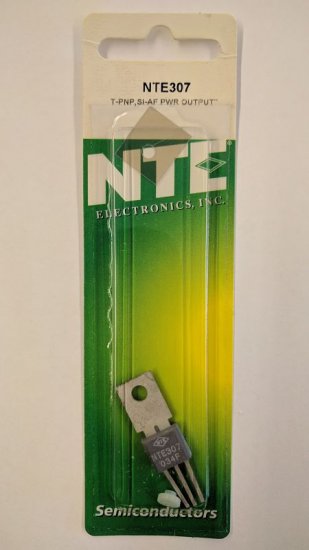 NTE307 T-PNP, Si, Audio Power Amp (Compl to NTE300)