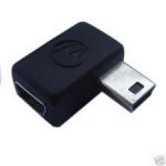 USB Mini B5 Female/Mini B5 Male 90° Adapter