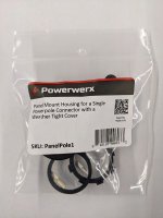 Panel Mount Housing for a Single Powerpole w/Cover