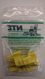 Wire Tap Splice Connector 12-10Awg Yellow (5Pk)