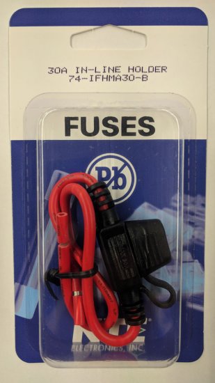 Mini Blade (ATM) In-Line Fuse Holder 30Amp 12Awg