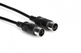 10Ft MIDI Cable, 5-Pin DIN to Same