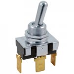 Bat Handle Toggle Switch SPDT (On)-Off-On 125V 20A